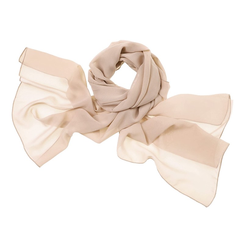 Bridesmay Chiffon Elegant Stole Scarf for Dress in Various Colours