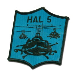 US Navy HAL-5 Helicopter Patch UH-1   L227