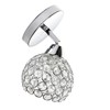 Crystal Wall Sconces Modern Wall Lamp G9 LED Round Bedroom