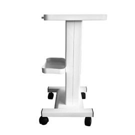 Trolley Wheel Stand With Socket Hair Salon Beauty Mobile Cart Rolling Trolley Hair Instrument Storage Tray