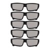 5 Pcs Solar Eclipse Glasses Safe Shades for Direct Sun