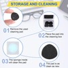 Enhon 8 Pcs Replacement Cleaner Pads Compatible with CarbonKlean Eyeglass