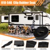 018-546 RV Slide Out Clip Rubber,Door Window Channel Seal Mounts
