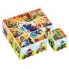 Apollosha 9 Pieces Children's Puzzle Mario Kart (Cube Puzzle)