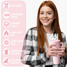 18th Birthday Gifts for Girls - 18 Year Old Girl Birthday Gifts - Happy 18th Birthday Decorations Pink - 11 Pieces Unique 18 Birthday Party Gift Ideas for Daughter, Niece, Granddaughter