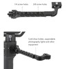 Monitor Mount Extenstion 360 Degree Rotation Cold Shoe Plate Extension