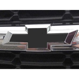 EmblemsPlus Chevy Colorado Black (Blackout) Grille Tailgate Bowtie Overlay Decals 2014-2021