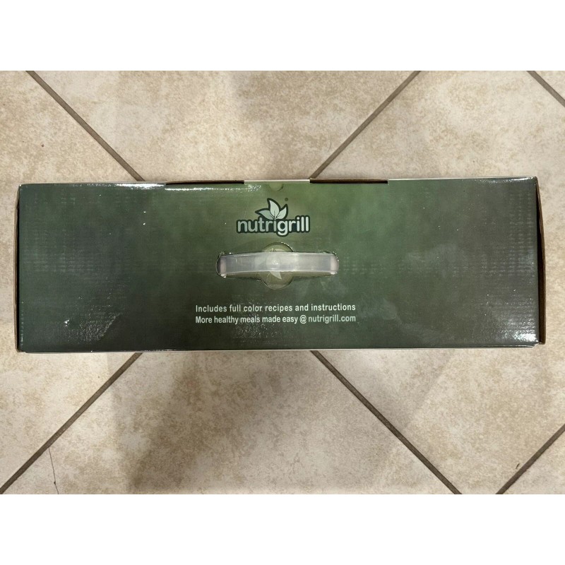 NUTRIGRILL - 1200W ELECTRIC TABLETOP BBQ COMPLETE SET with 21