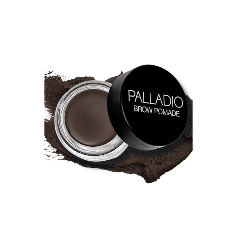 Palladio Pomada para Cejas Resistente al Agua, 24 Horas de