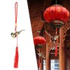 Gourd Pendant Brass Material Calabash Shape Decoration Auspicious Crafts with