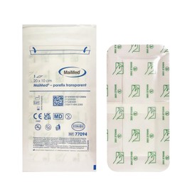 HansaGT Medical HansaGT Medical Maimed wasserfest Pflaster 20 x 10 cm Wundpflaster steril transparent - wasserdichtes Pflaster nach OP Duschpflaster - selbstklebender Verband einzeln verpackt 25 St??ck