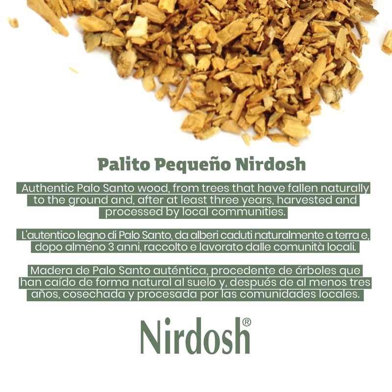 NIRDOSH - Frankincense in grains from Palo Santo Palito from