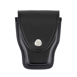 Ryno Gear Genuine Leather Handcuff Holder (Plain w/.Silver Snap)