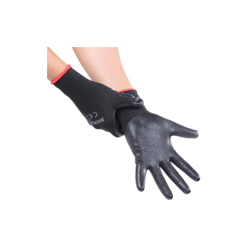 Mikel's GEN-2S Guantes para Trabajo de Nylon con Espuma de