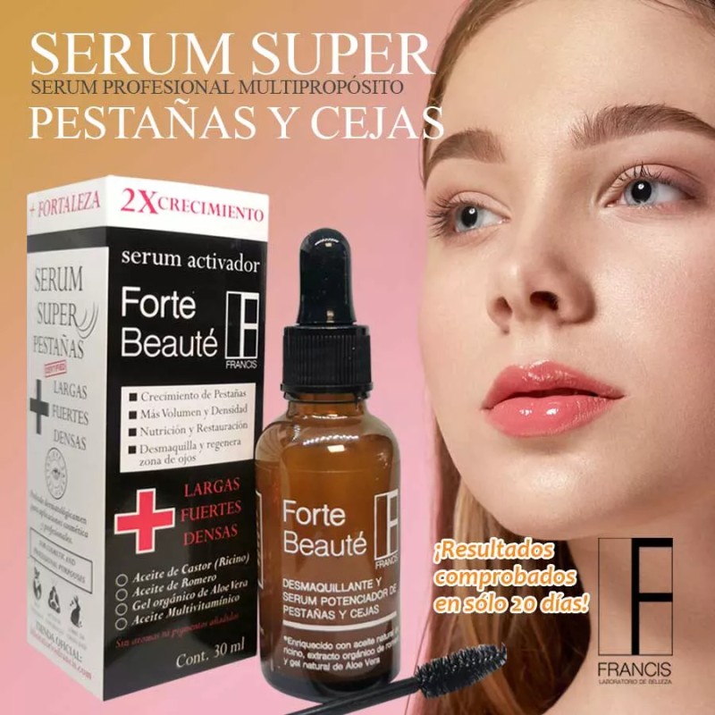 Francis Serum Super Potencia A Pestañas Y Cejas Forte Beauté
