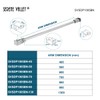 Serene Valley Frameless Shower Door Stuctural Support Arm, Wall-to-Glass Support