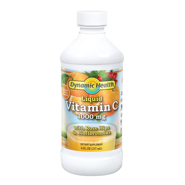 Dynamic Health Liquid Vitamin C Natural Citrus 1000 mg | 8 Ounce