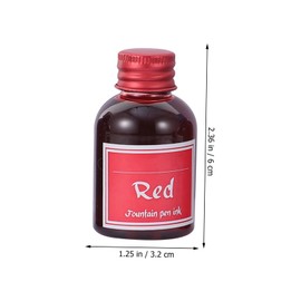 LALAFINA Colors Quick-drying Non-carbon Calligraphy Pen Ink Fountain Dip Pen Ink for Drawing Writing Journaling Present for Creatives