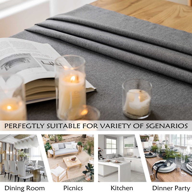 Home Brilliant Wipe Clean Table Cloth Rectangular 55x86 Inch, Water