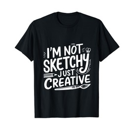 Funny Sketching Fan Drawing Costume Sketch T-Shirt