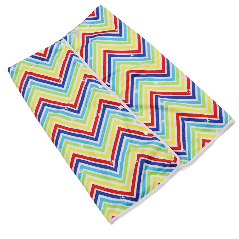 Wearable Incontinence Bed Pad for Adult Highly Absorbency Washable Fleece