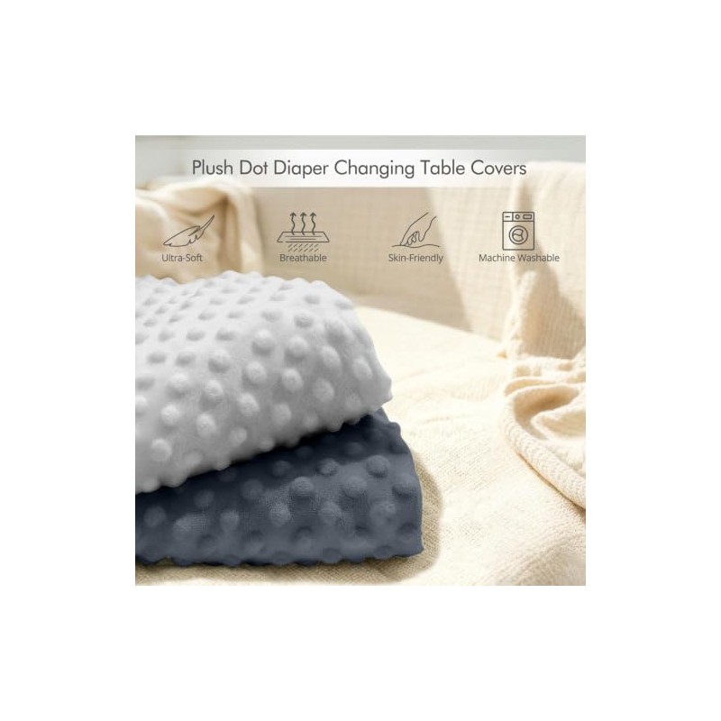2 Pack Baby Changing Pad Covers
