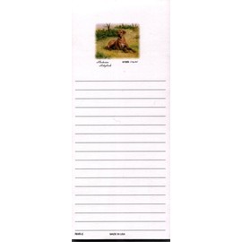 Rhodesian Ridgeback Magnetic List Pads - Set of 2