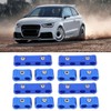 12Pcs Braided Engine Spark Plug Wire Hose Separator Clamp Fitting