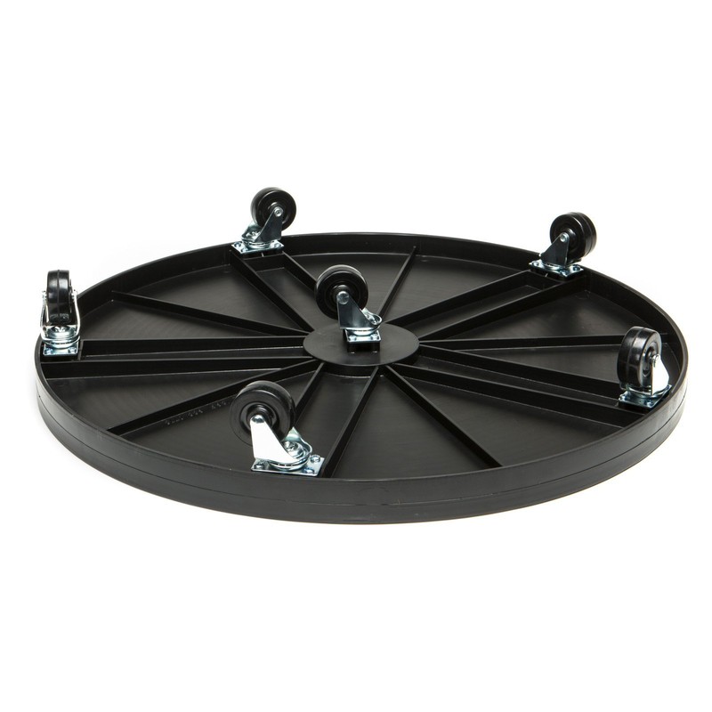 DeVault Enterprises DEV2400B 23.5 inch Plant Dolly Black