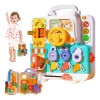 Tablero Montessori Sensorial Musical Y Con Luz P Bebs 1-3