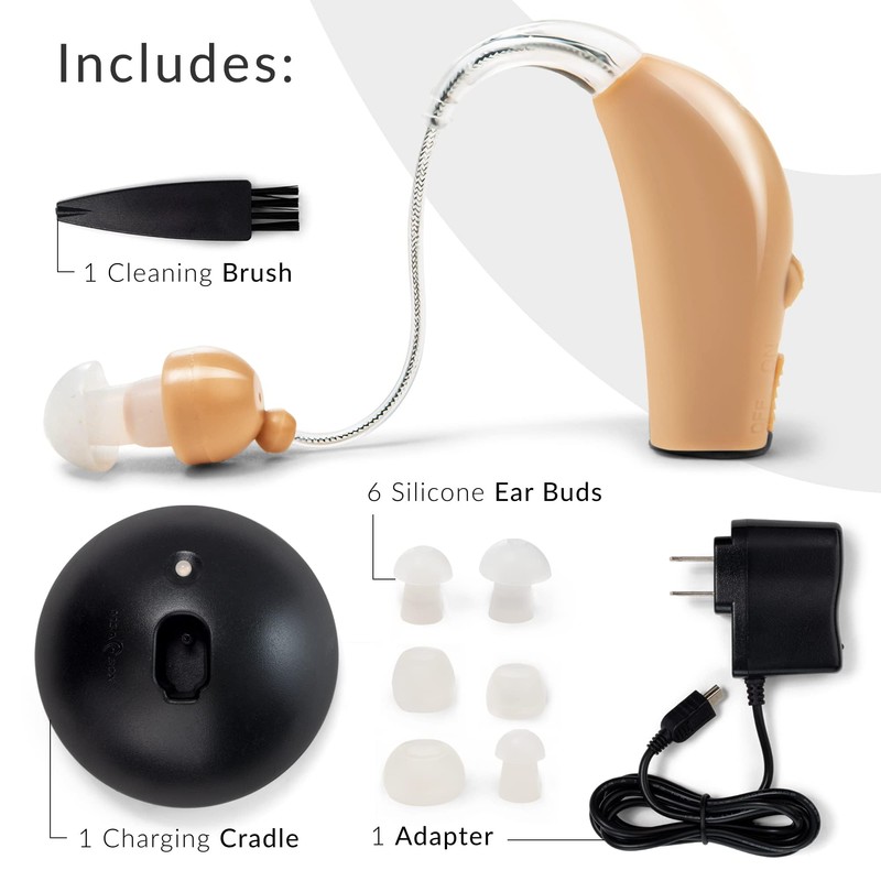 MSA 30X Behind the Ear Sound Amplifier, Amplifies Sound by