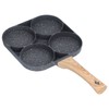 4 Hole Egg Frying Pan 18cm Nonstick Pancake Pan Breakfast
