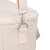 Insulated Lunch Bag Embroidered Bear Waterproof Leakproof Adjustable Straps Lunch
