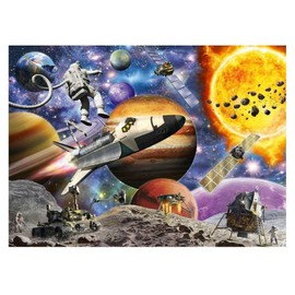 Ravensburger 5162 Explore Space 60 Piece Jigsaw Puzzle for Kids Age 4 Years Up-Educational Toddler Toys & Games, Multicolour, One Size