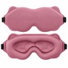 3D Sleep Mask for Sleeping – Soft Breathable Light-Blocking Eye