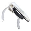 keepdrum Capo Capo for Acoustic Guitar and Electric Guitar Silver
