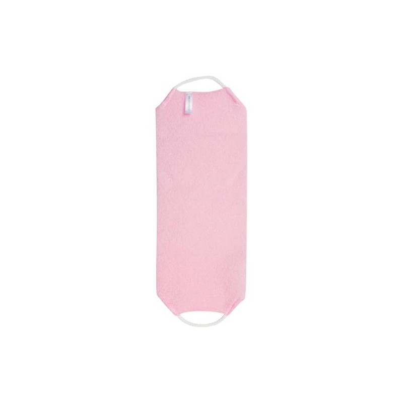 CALA - toalla elástica de baño exfoliante (color rosa)