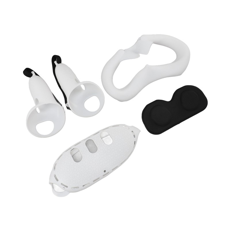 VR Glasses Silicone Cover Set Controller Grips Front Shell Headset