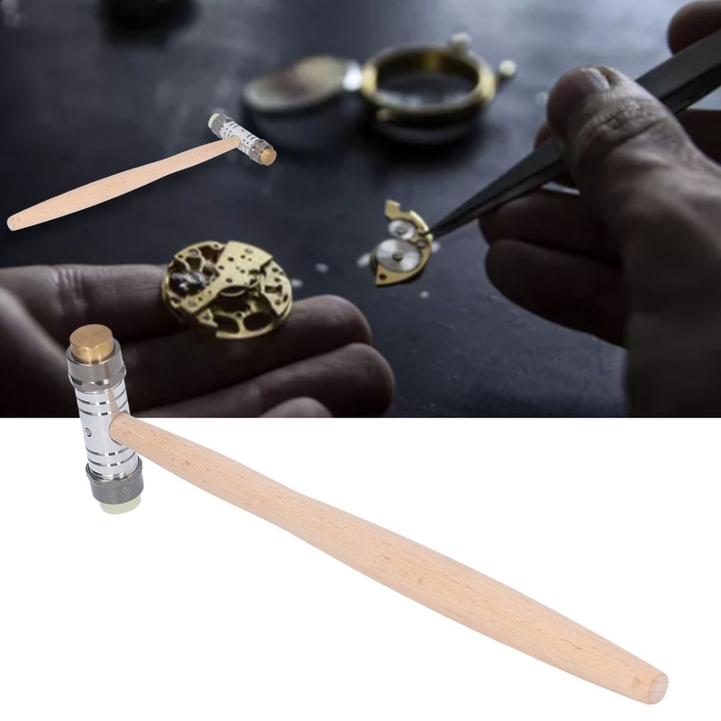 Double Headed Hammer Jewelry Hammer DIY Projects Repairing Clocks Watches
