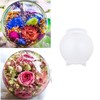OZXNO 8 Pcs Sphere Resin Molds 3D Seamless Ball Shaped