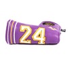SHABIER Number 24 KB Purple Golf Putter Cover Headcover for