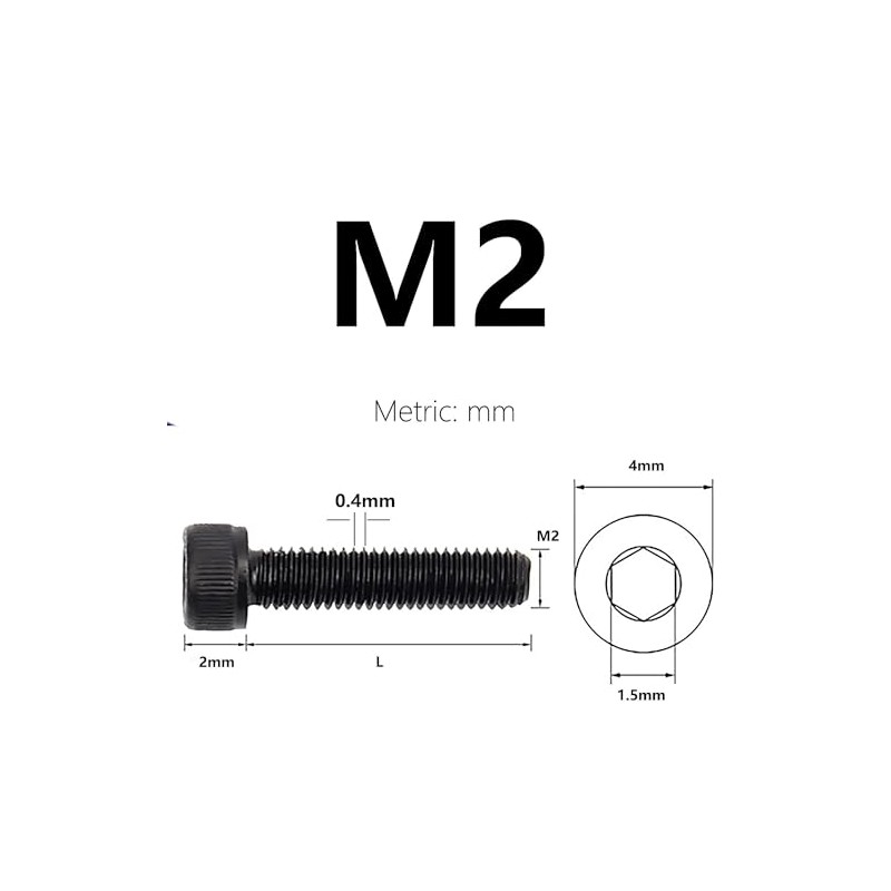 Love Mei Replacement Screws Kit M2 x 5 Screws with