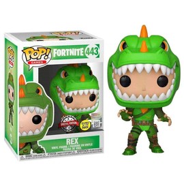 Funko Pop! Games: Fortnite Rex Glows in the Dark Exclusive #443
