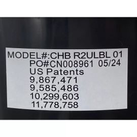 Raffel System CHB R2ULBL 01 Theater Cup Holder with USB for Recliner Lift Chairs