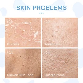 Set De Cuidado Facial Leche 5pcs Laikou Piel Suave                                                                                                    