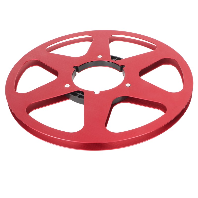1/4 10.5 Inch Empty Tape Reel Aluminum Alloy 6 Hole