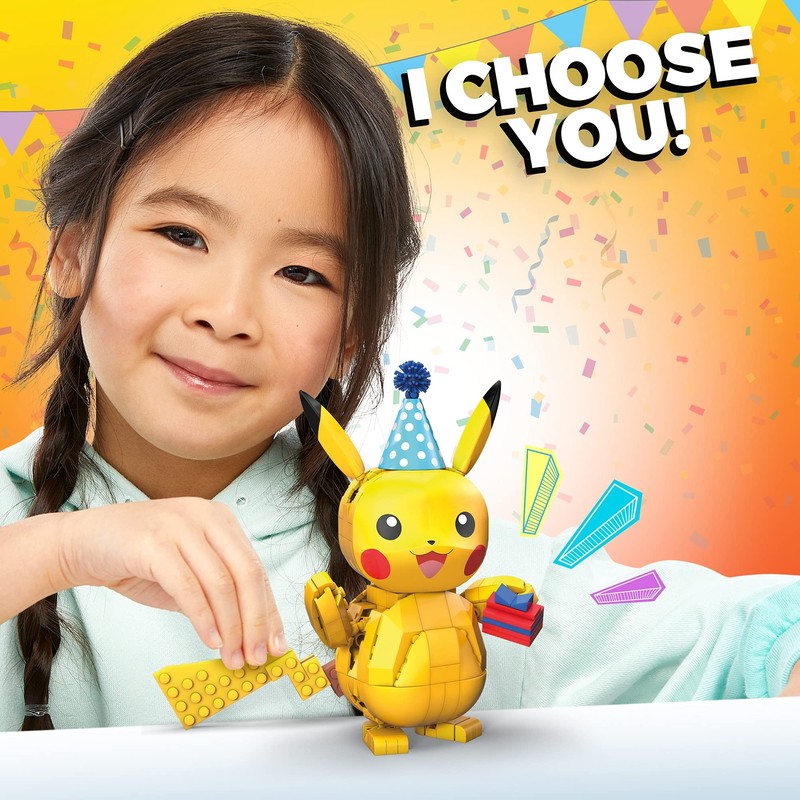 Mega Construx GWY76 - Pokémon 25th Anniversary 10 cm Pikachu