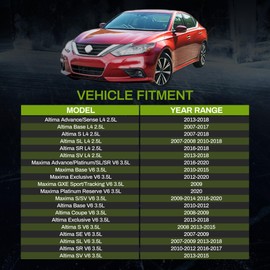 AUTOSAVER88 Radiator Compatible with 2007-2018 Altima 2.5L 3.5L L4 V6, 2009-2020 Maxima 3.5L V6