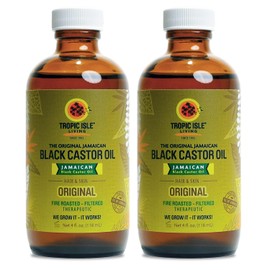 Jamaican Black Castor Oil 118ml 'Pack of 2' by Tropic Isle Living