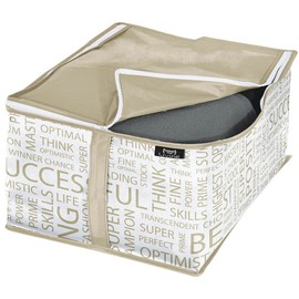 Domopak Under Bed Storage, Brown/Grey, 30x40x20cm